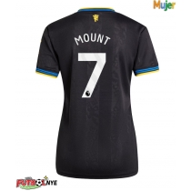 Camiseta Manchester United Mason Mount #7 Tercera Equipación para mujer 2025-26 manga corta